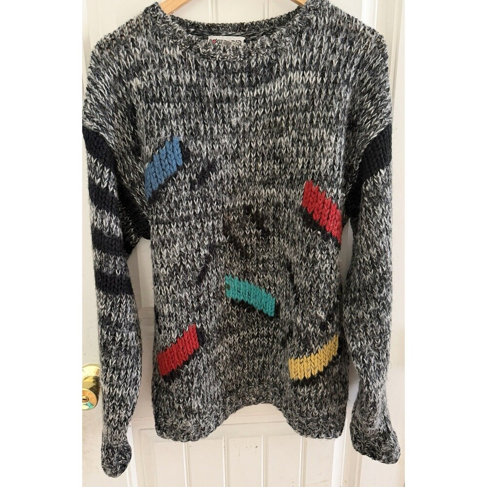 Vintage Men’s Sweater Pullover Sweatshirt Size M Chunky Knit